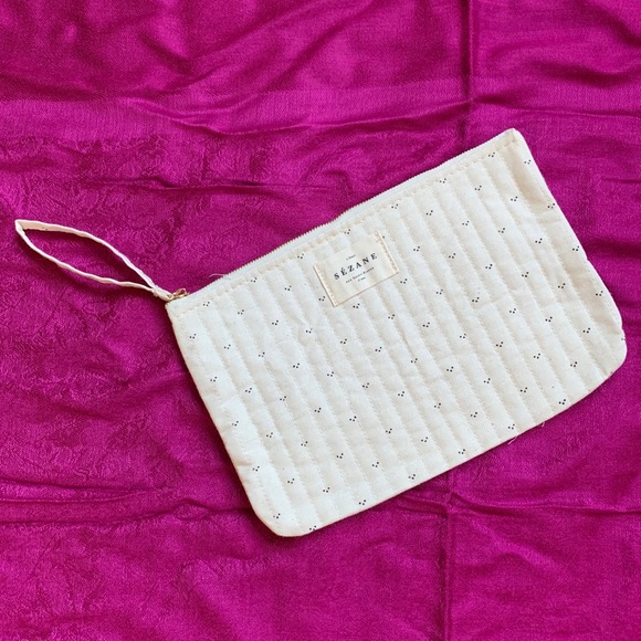 Sezane Handbags - NWOT Sezane zipper pouch w/wrist strap